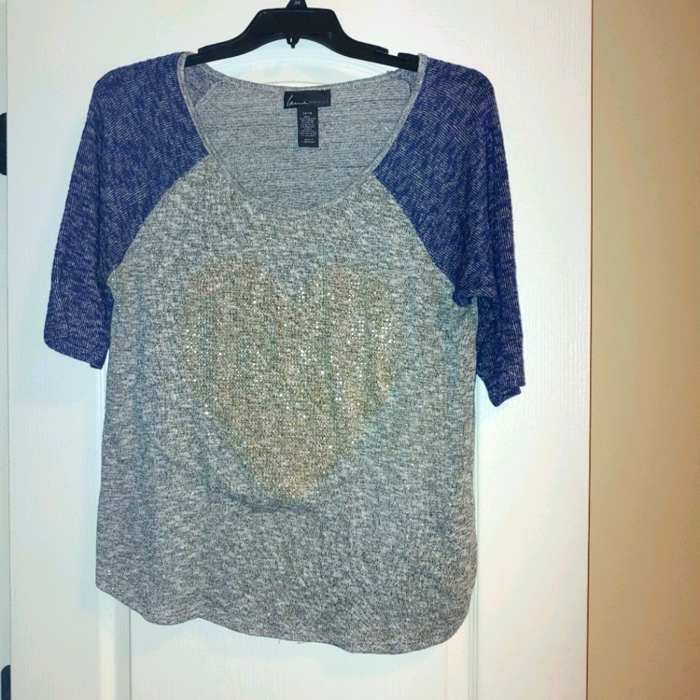 Lane Bryant Pullover Crop Top